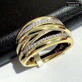 КОЛЬЦО XUPING 0388 (14К)